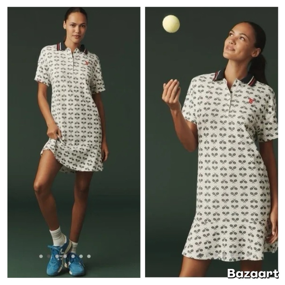 Tretorn x Anthropologie Flare Polo Mini Tennis Dress Sz XL NWT - Picture 3 of 14